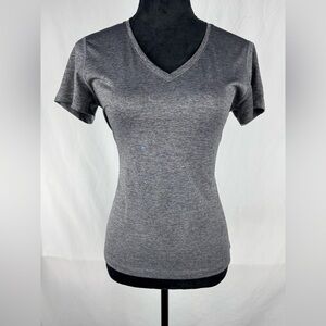 Soffe Gray Athletic Moisture Wicking T-Shirt